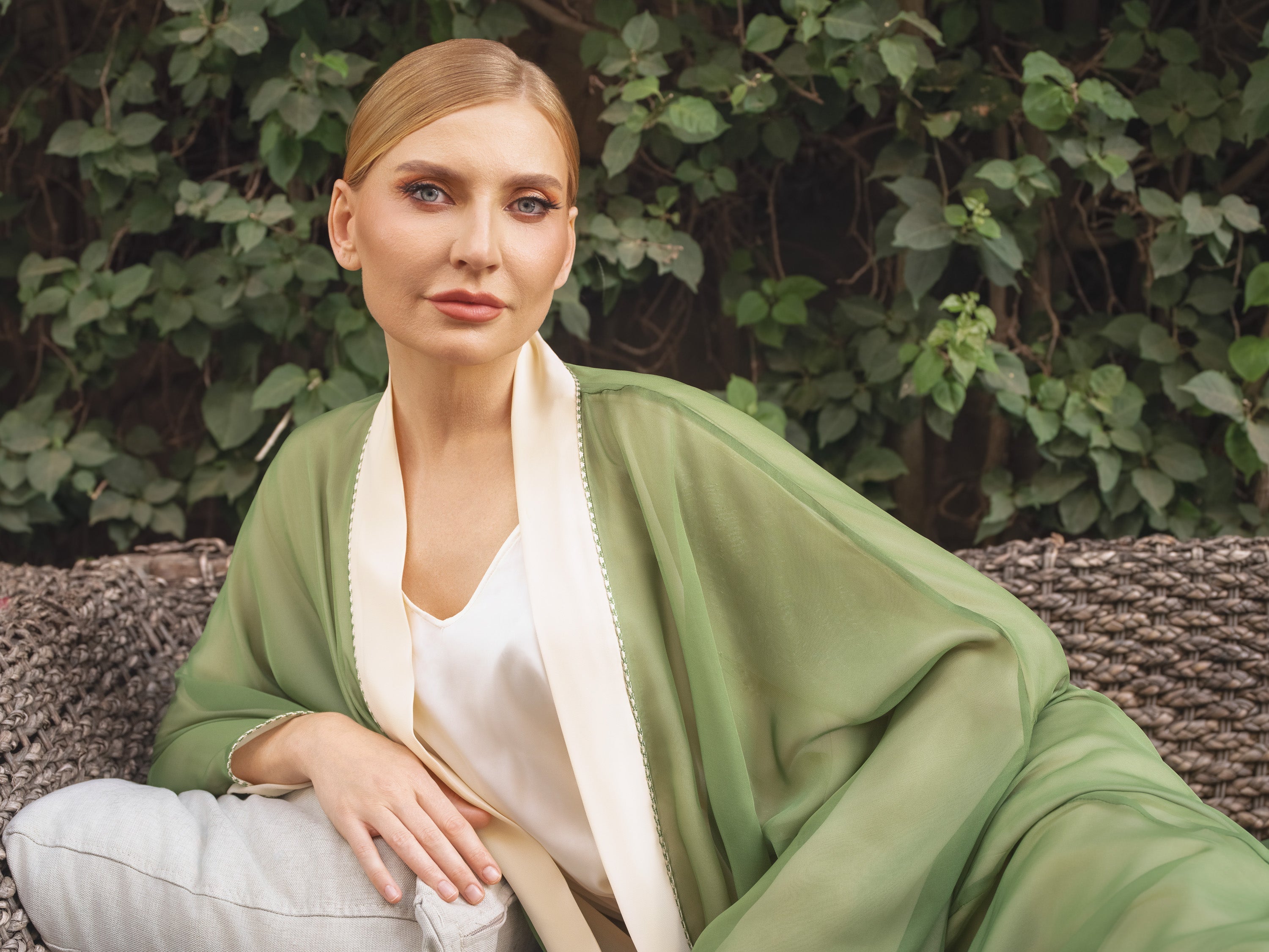LAYIA luxury dresses and caftans – elegant silhouettes inspired by Moroccan heritage, crafted by artisans